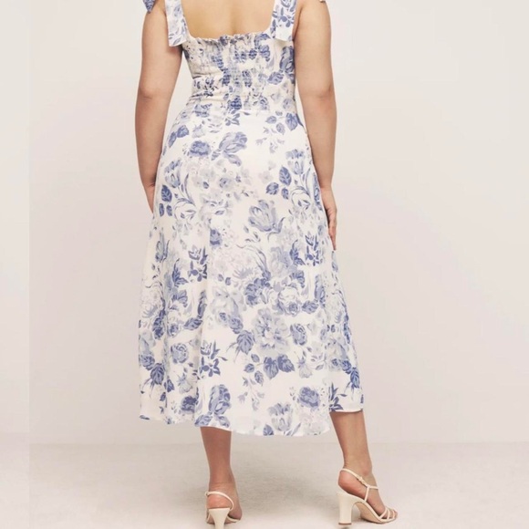 Reformation NWT Twilight Dress in Lucerne Floral Sz 14 - Picture 7 of 15